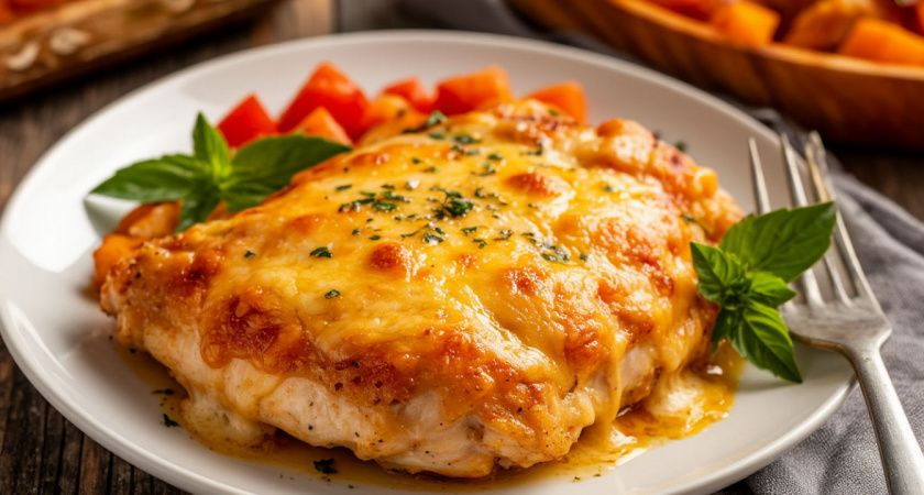 Этот рецепт передают из рук в руки. Куриная грудка получается такой нежной, что вилкой есть неудобно — разваливается