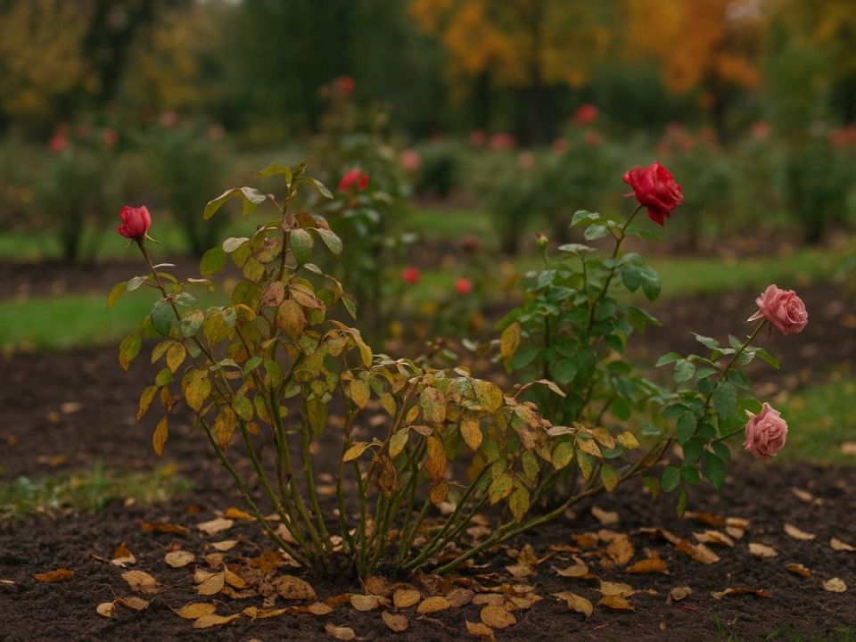 Осень — ключевой момент для здоровья роз
