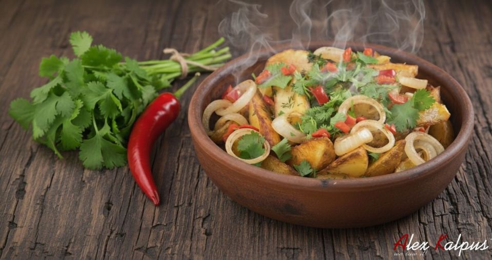 Ностальгия грузинской кухни: картофель по-крестьянски, как вкус дома
