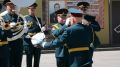 Играет оркестр Росгвардии. В Приволжском ордена Жукова округе войск национальной гвардии РФ завершается отборочный тур смотра-конкурса военных оркестров