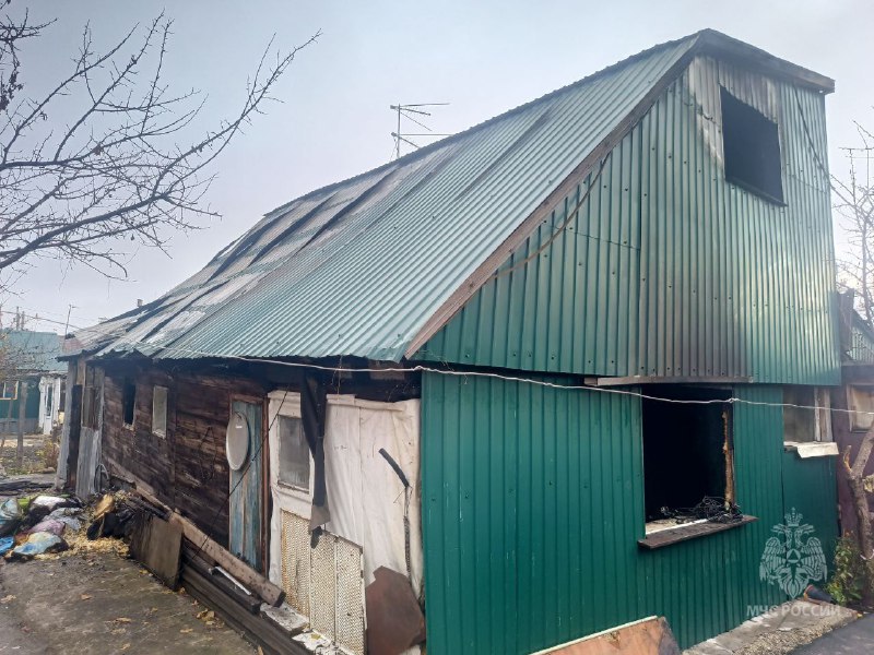 Неисправная печь привела к пожару