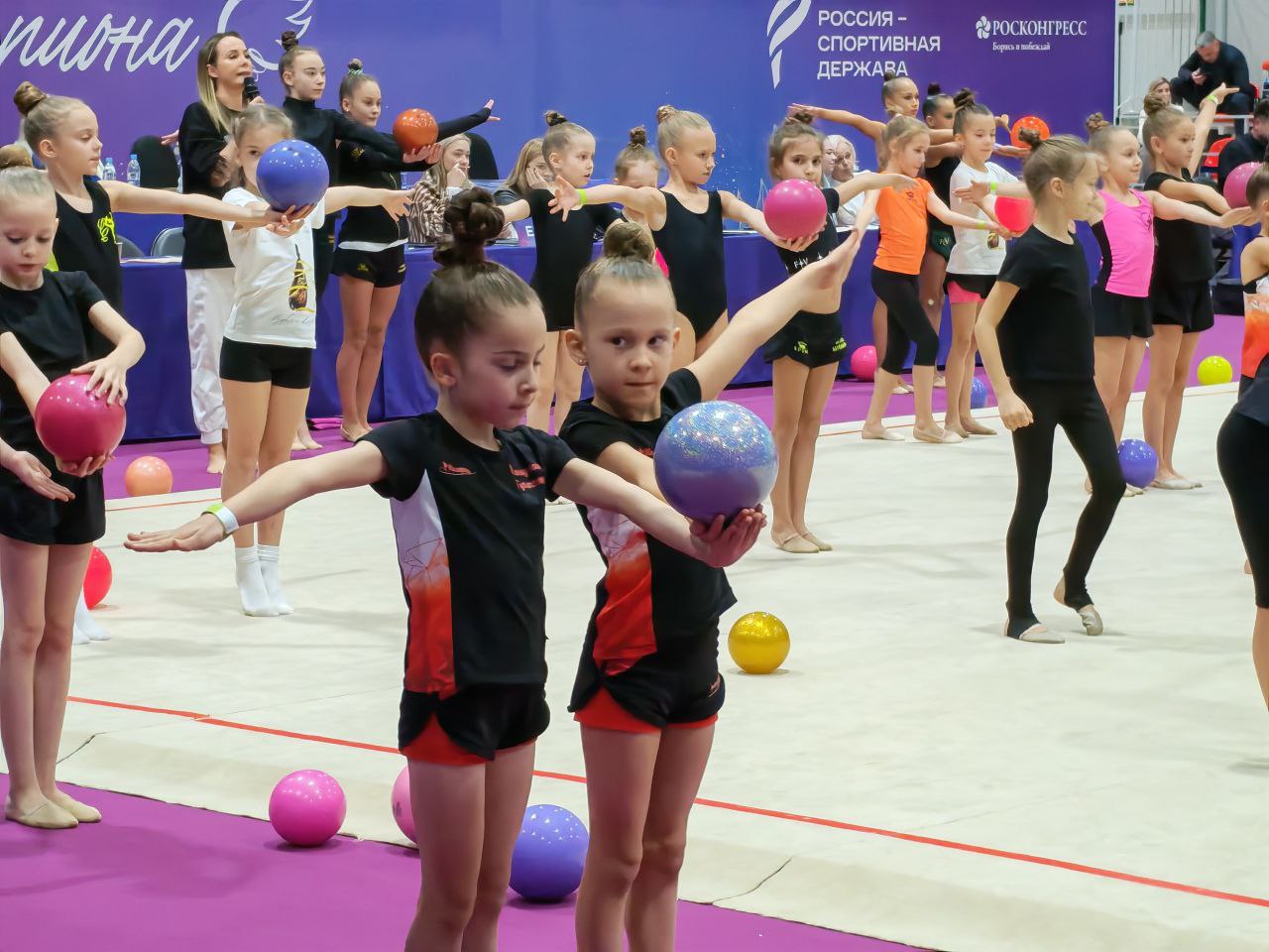 Мастер-класс для будущих чемпионок Мастер-класс для будущих чемпионок