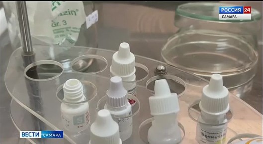 В самарской больнице Ерошевского ослепнущему ребенку вернули зрение