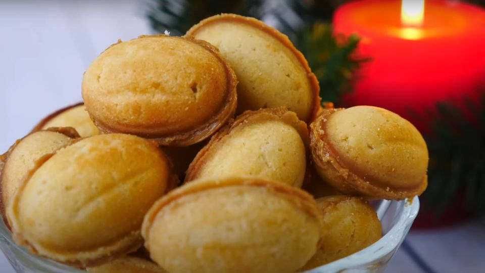 Орешки со сгущенкой как в СССР: найден «тот самый» рецепт