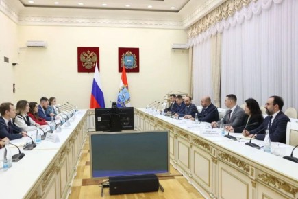 Губернатор Вячеслав Федорищев встретился с молодыми учёными региона