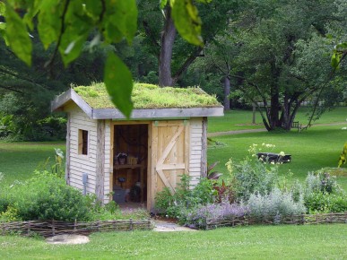 Как преобразить садовый сарай в стильное украшение вашего дачного участка