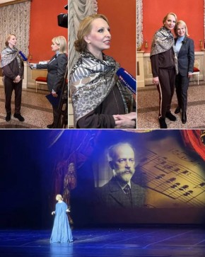 Народная артистка РФ Илзе Лиепа представила в Самарском академическом театре оперы и балета уникальный спектакль-концерт «Мой Чайковский»