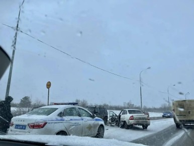 Погодные условия создают аварийную обстановку