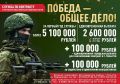 2,6 млн рублей - единовременная выплата при заключении контракта на военную службу!