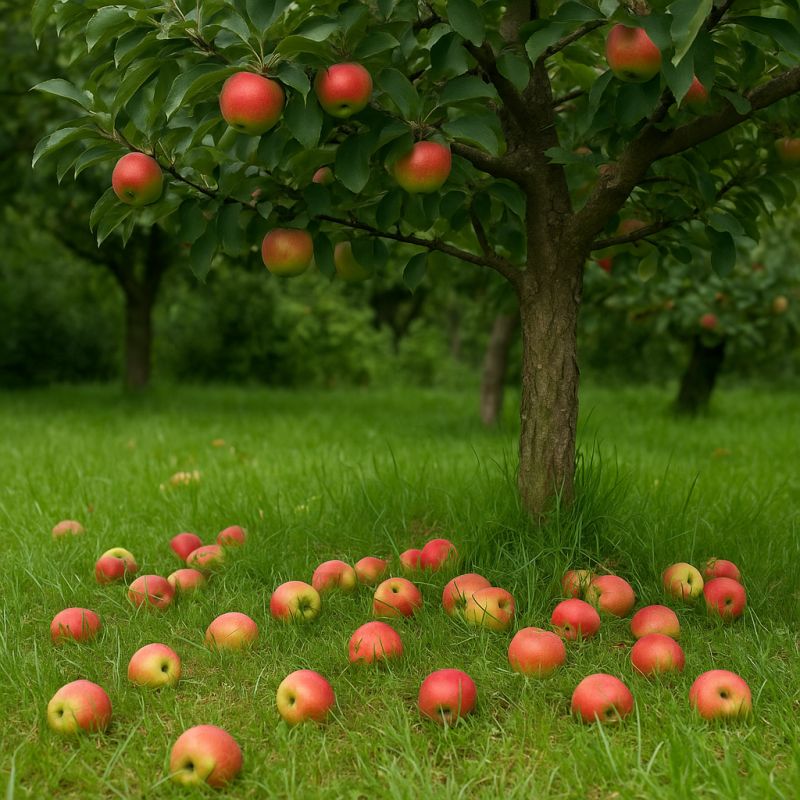 Почему яблоки падают с деревьев раньше времени — разбираемся вместе
