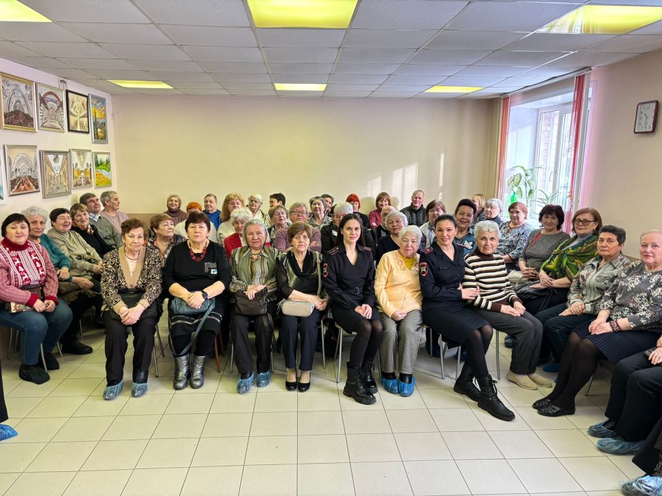 #ГосавтоинспекцияТольятти провела профилактическую беседу по ПДД для старшего поколения