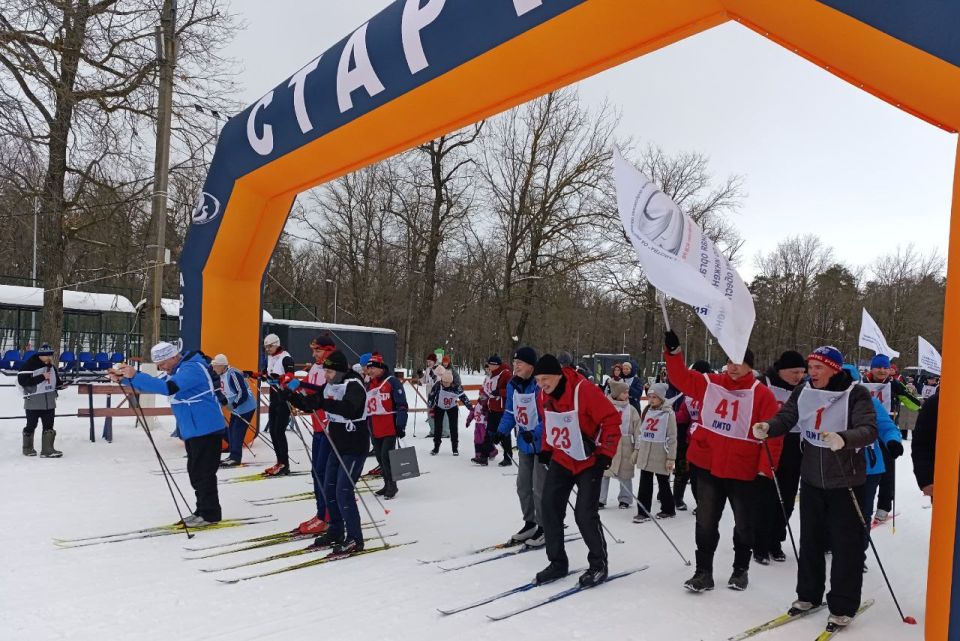 Тольяттинцы вышли на старт «Лыжни России»