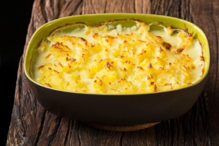 Идеальная картофельная запеканка с сыром для всей семьи