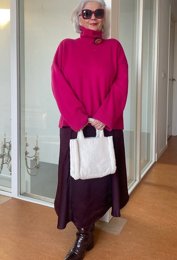 7 стильных способов носить объемный трикотаж без простоты