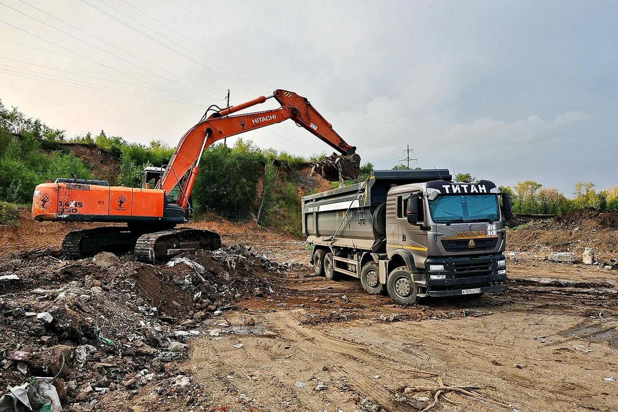 Несанкционированные свалки у полигона ТБО ликвидируют в Самарской области