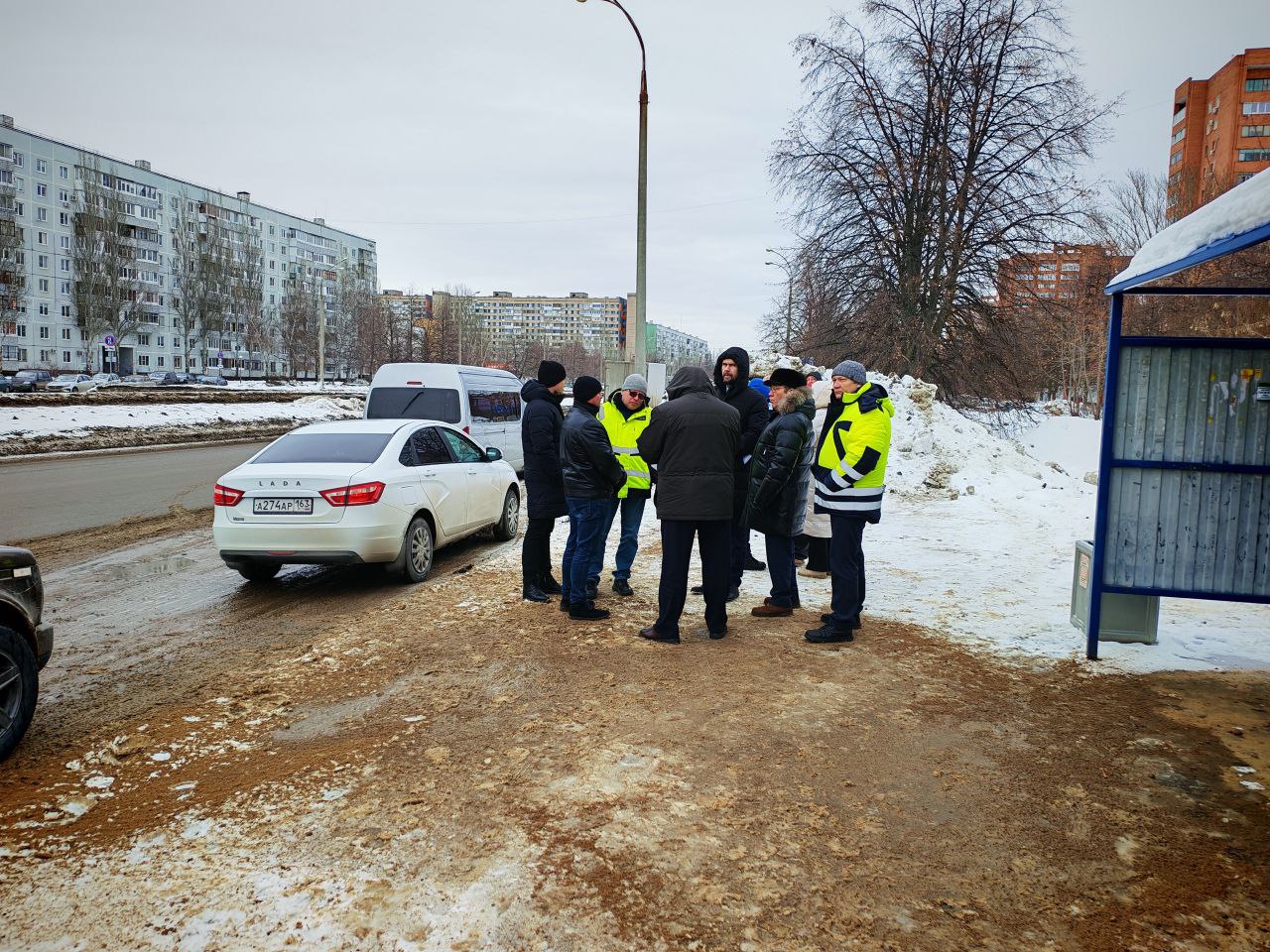 Для удобства автомобилистов и жителей Для удобства автомобилистов и жителей