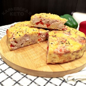 Необычная запеканка из курицы в оригинальной заливке