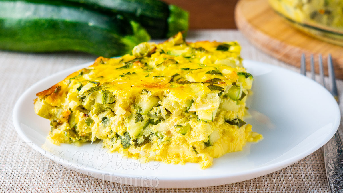 Нежная запеканка из кабачков, которая украсит ваш ужин