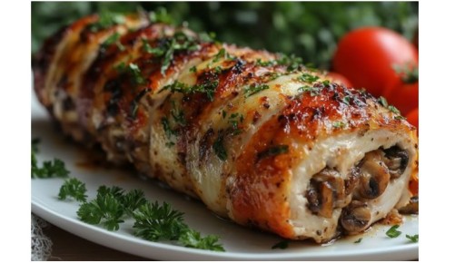 Вкусные куриные рулетики с грибами и сыром: просто и аппетитно