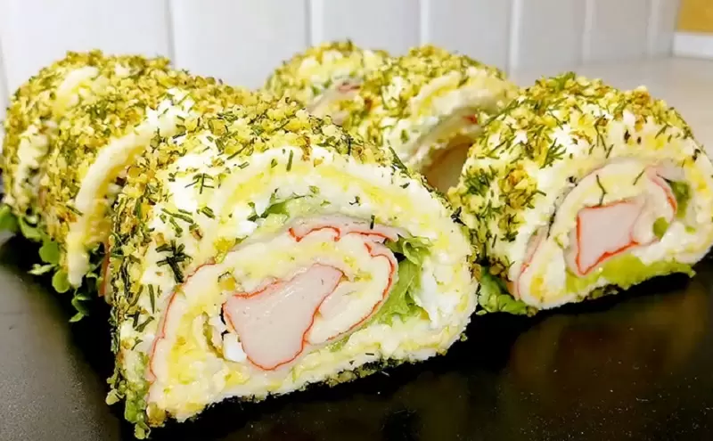 Необычная закуска для праздничного стола: просто и вкусно