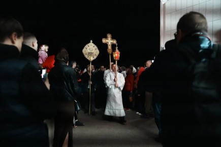 Вячеслав Федорищев поздравил жителей региона с Пасхой