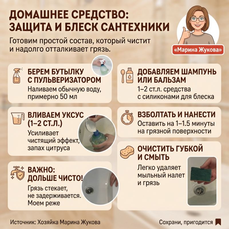 Эффективные натуральные средства для чистки сантехники в домашних условиях