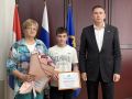 Илья Сухих: Встреча с чемпионами. Вчера встретился с двумя замечательными спортсменами СШОР №10 «Олимп» и их наставниками