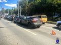 Машины встретились в полдень