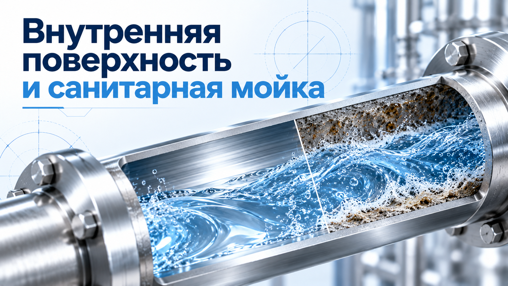 Чистота начинается внутри: почему состояние труб влияет на мойку оборудования