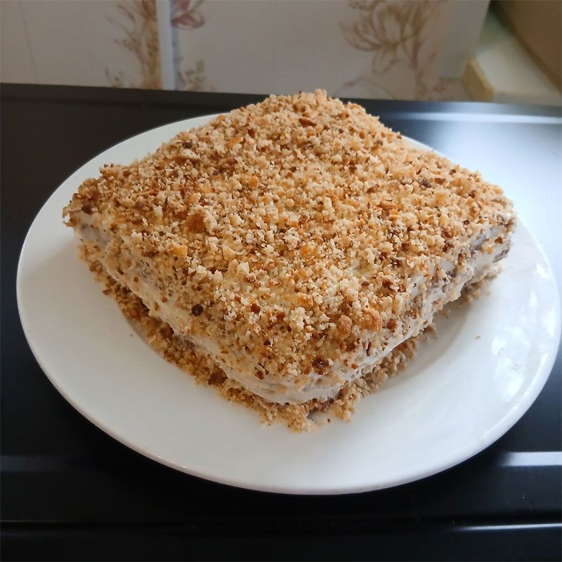 Невероятный торт с творожным кремом и арахисовой пастой: просто, вкусно и полезно