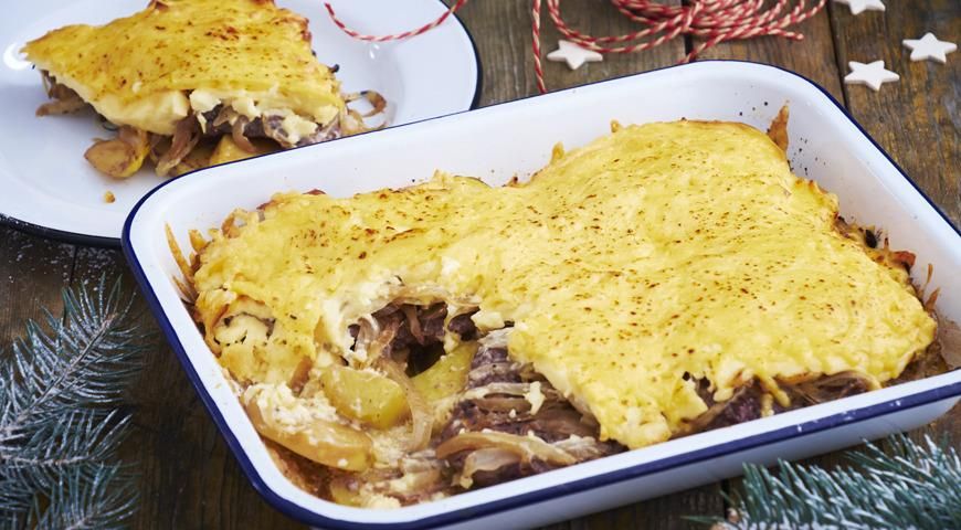 Картошка с мясом по-французски: простой рецепт, который впечатляет